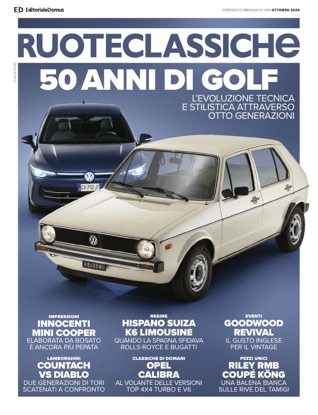 Журнал Ruoteclassiche октябрь 2024